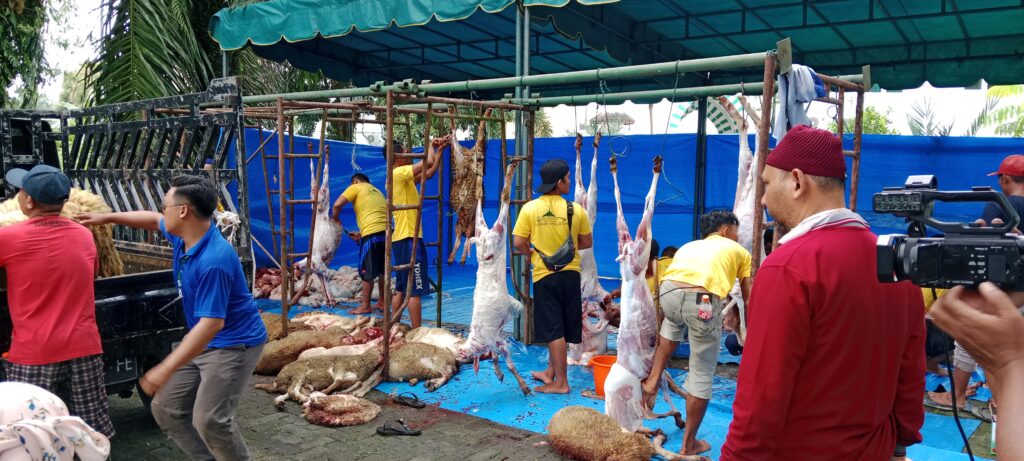 Qurban Masjid Al Musabbihin Kompleks Tasbih Medan